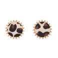 Fashionable leopard print earringspicture24
