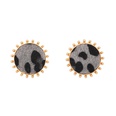 Fashionable leopard print earringspicture23