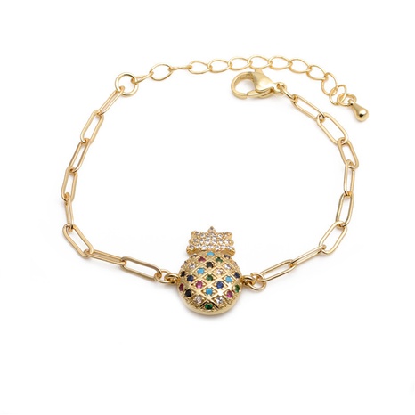 HipHop pineapple adjustable bracelet's discount tags