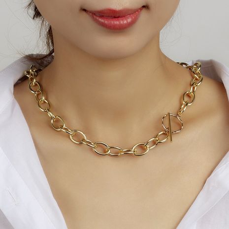 simple new chain necklace's discount tags