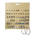 hot sale earring set geometric 30 pairs of earrings wholesale nihaojewelrypicture22