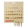 hot sale earring set geometric 30 pairs of earrings wholesale nihaojewelrypicture31