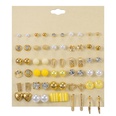 hot sale earring set geometric 30 pairs of earrings wholesale nihaojewelrypicture35
