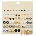 hot sale earring set geometric 30 pairs of earrings wholesale nihaojewelrypicture36