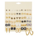 hot sale earring set geometric 30 pairs of earrings wholesale nihaojewelrypicture38