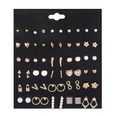 hot sale earring set geometric 30 pairs of earrings wholesale nihaojewelrypicture24