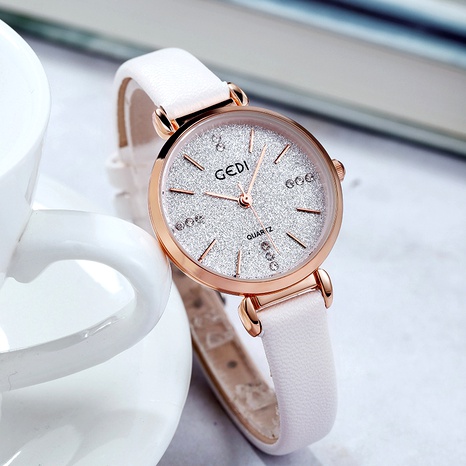 fashion simple thin strap waterproof watch NHSR285373's discount tags