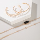 simple golden bead alloy bracelet setpicture9