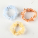 Candy girl hair rope mesh color large rubber band hair scrunchies setpicture15