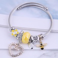 fashion metal simple heart bee multielement braceletpicture8