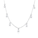 alloy  creative  simple fivepointed star pendant necklacepicture11