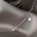 alloy  creative  simple fivepointed star pendant necklacepicture13