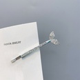 exquisite Gabel Fischschwanz Haarnadel aus Diamant besetztpicture21