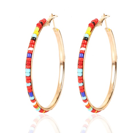 round beaded earrings's discount tags