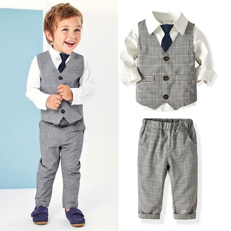 children's treasure banquet gentleman four-piece suit's discount tags