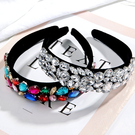 diadema barroca de diamantes de imitación estilo palacio retro's discount tags