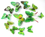 pegatinas de pared de mariposas creativas juego de 12 piezaspicture36