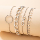 exaggerated alloy thick fashion style drop pendant alloy braceletpicture9