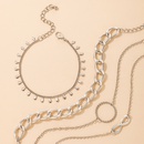 exaggerated alloy thick fashion style drop pendant alloy braceletpicture12
