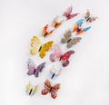 pegatinas de pared de mariposas creativas juego de 12 piezaspicture49