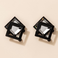 Mode Diamant geometrische Persönlichkeit neue trendige Ohrringe