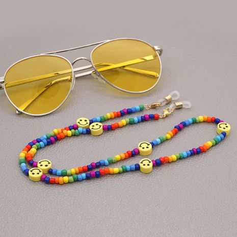 Anti-skid glasses chain lanyard bohemian ethnic handmade necklace's discount tags