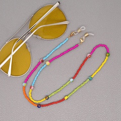 anti-skid glasses chain lanyard Bohemian ethnic handmade beaded necklace