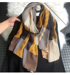 neuer Schal Temperament Baumwolle und Leinen warmen Schal