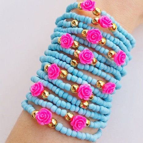 multi-layer rice bead bracelet set's discount tags