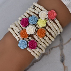 multi-layer rice bead bracelet set