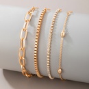 Korean  golden multilayer fashion simple braceletpicture11