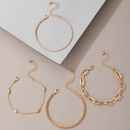Korean  golden multilayer fashion simple braceletpicture14
