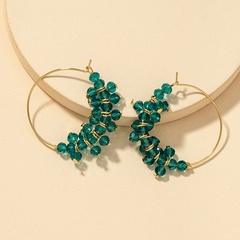 Fashion Crystal Tassel Earrings