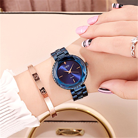 fashion waterproof steel band watch's discount tags