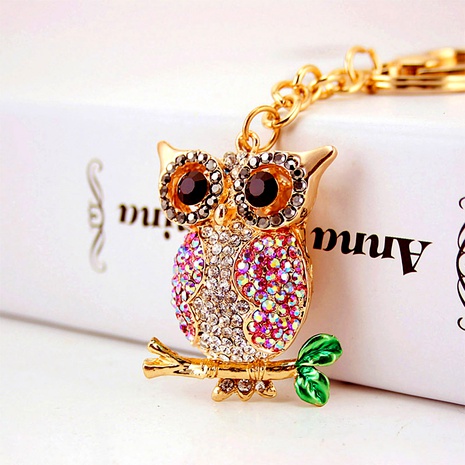 Colorful Owl Car Keychain NHAK294522's discount tags
