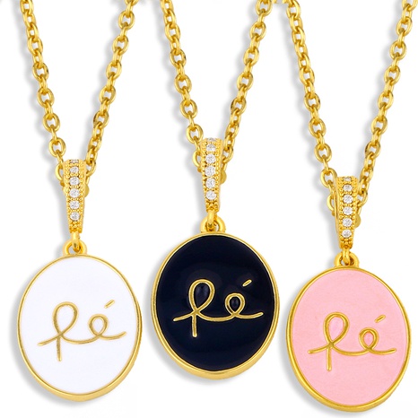 simple letter necklace's discount tags