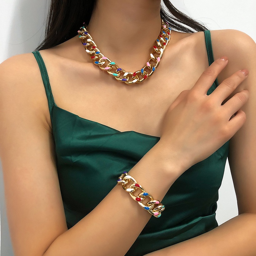 Bijoux Fantaisie Parures Bijoux | Nouveau Bracelet De Collier De Chane De Mode - GX83054