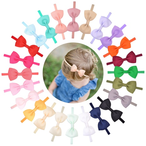 Children's bow headband's discount tags