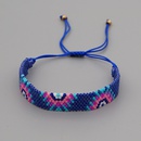 fashion Turkish evil eye long eyelashes Miyuki rice beads braceletpicture17