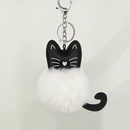 New PU cute cat plush keychainpicture12