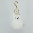 New PU cute cat plush keychainpicture16