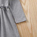 robe unie  manches longues grise pour enfantpicture13