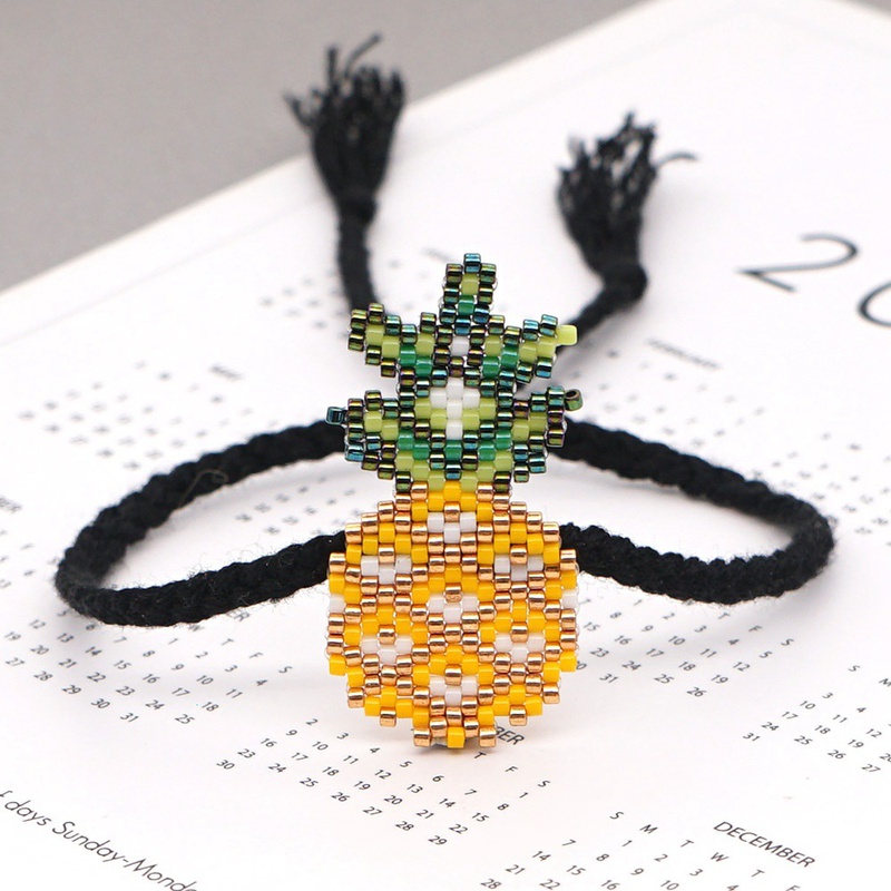 Simple Miyuki rice bead bracelet