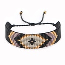 Schwarzer Punk EthnoStil AllMatchPersnlichkeit Miyuki Reis perlen Armband gewebte geometrische Augen hand gefertigten Schmuckpicture12