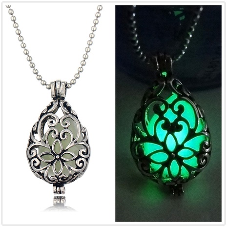 luminous cage pendant necklace's discount tags