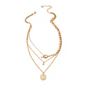 gold coin diamond pearl necklacepicture12