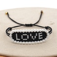 bohemian ethnic style Miyuki rice beads handwoven wild LOVE letter beaded braceletpicture21