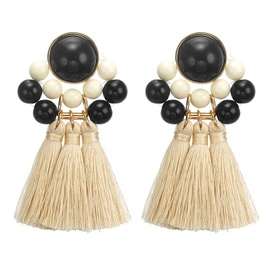 Exaggerated alloy fringed resin earrings earrings popular jewelrypicture18