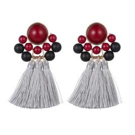 Exaggerated alloy fringed resin earrings earrings popular jewelrypicture21