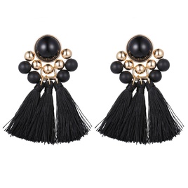 Exaggerated alloy fringed resin earrings earrings popular jewelrypicture22